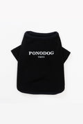 PONODOG Warm Logo Tee｜シンプルな日本製犬服・伸縮性に優れた吸湿発熱素材の犬用Tシャツ