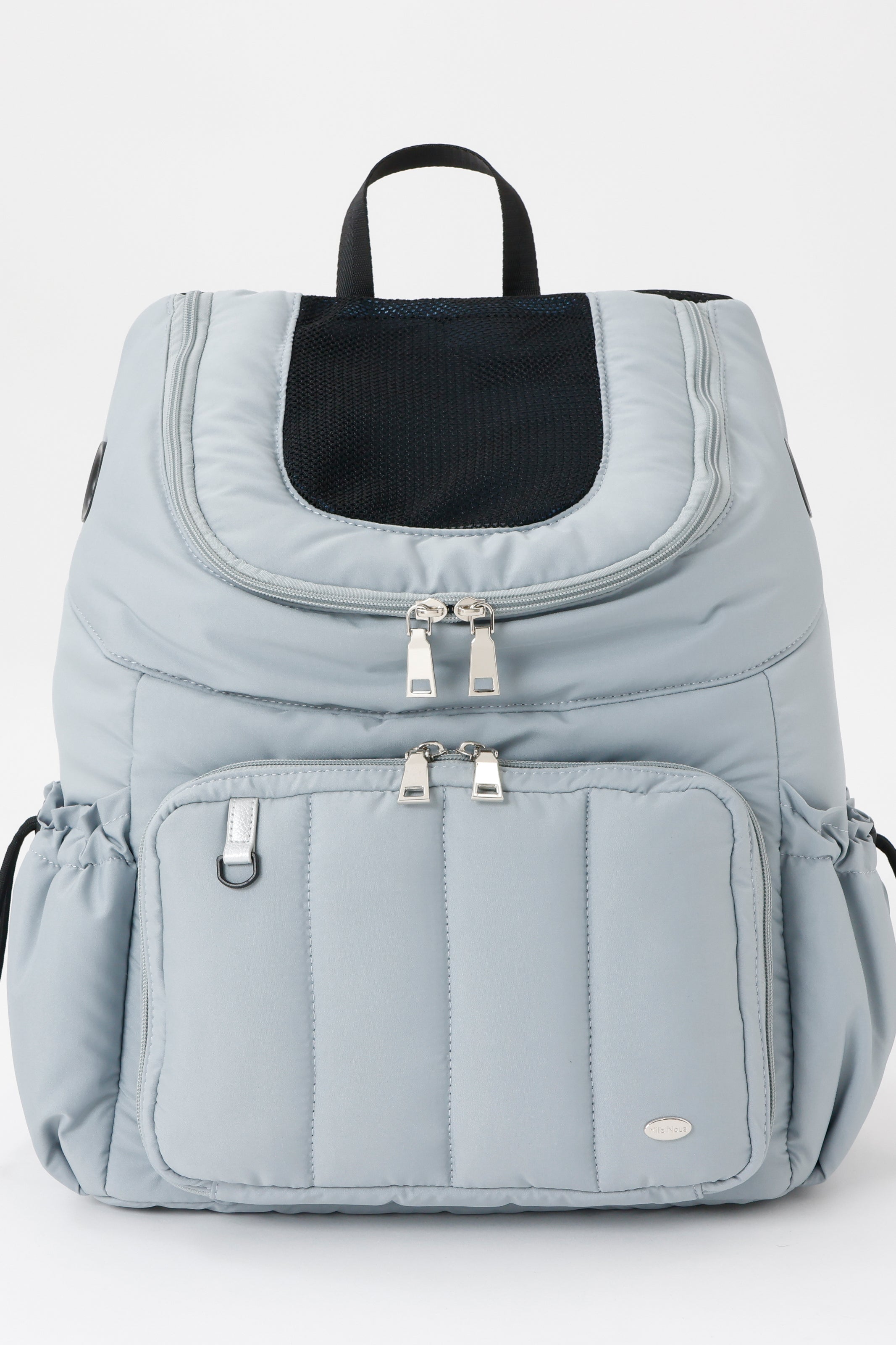 Backpack Carrier M - Blue Grey / Blue Piping