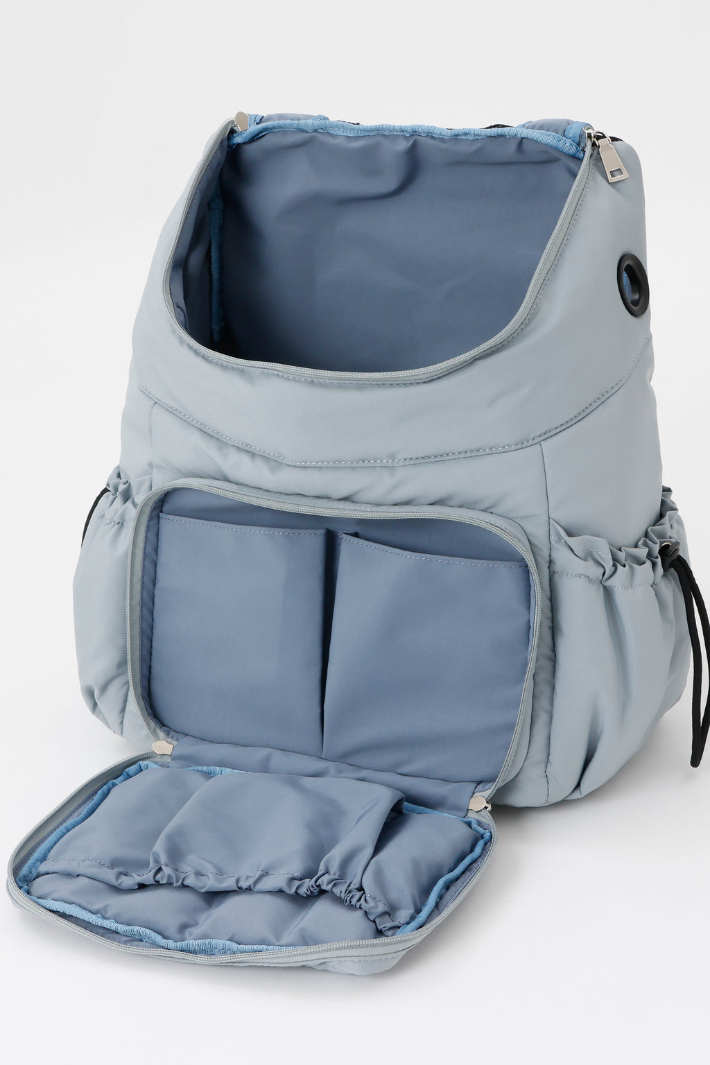 Backpack Carrier M - Blue Grey / Blue Piping