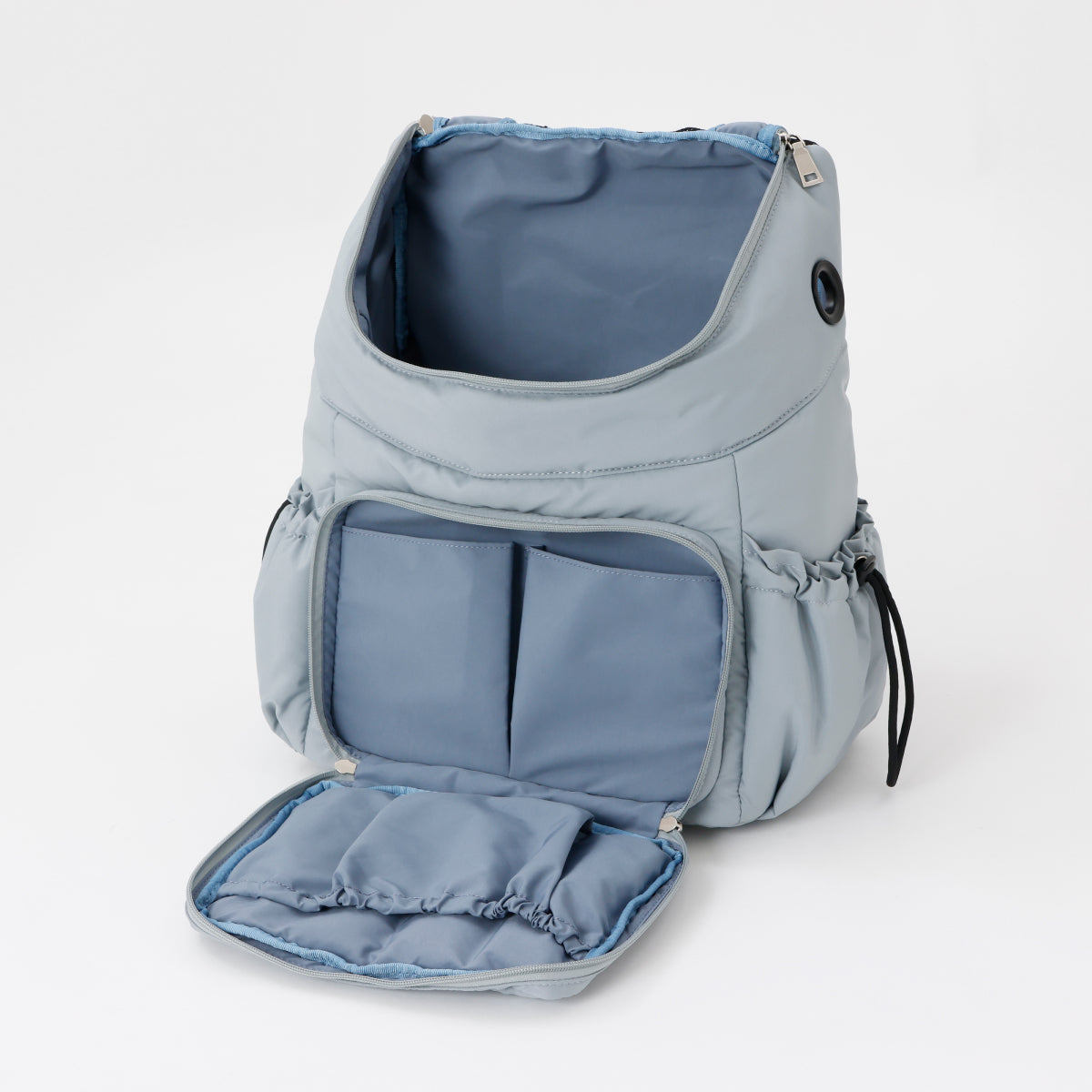Backpack Carrier M - Blue Grey / Blue Piping