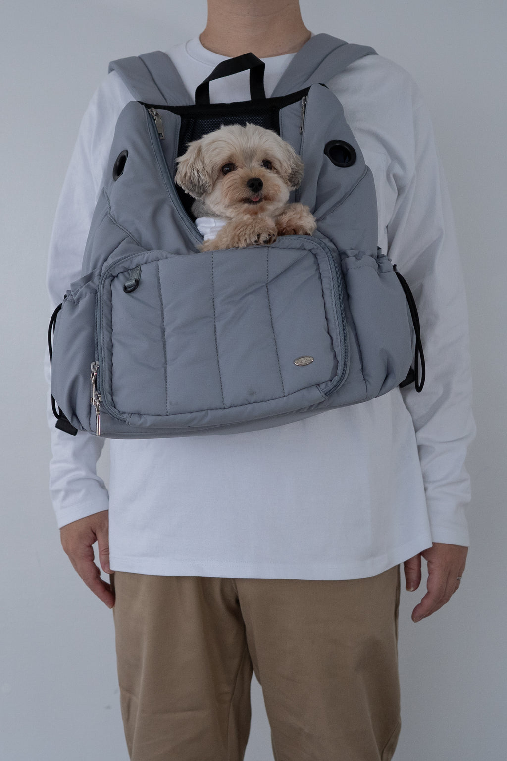 Backpack Carrier M - Blue Grey