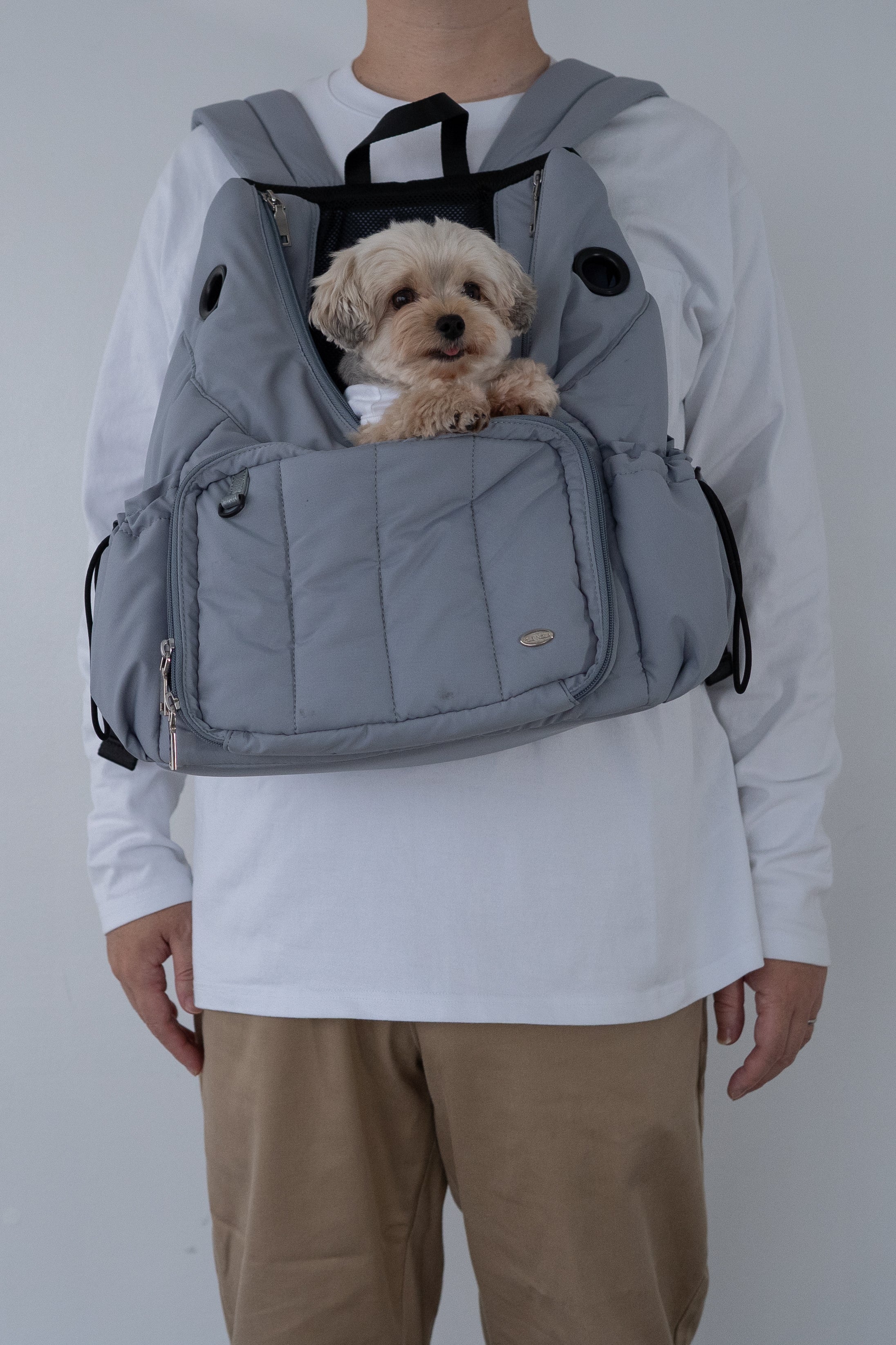 Backpack Carrier M - Blue Grey