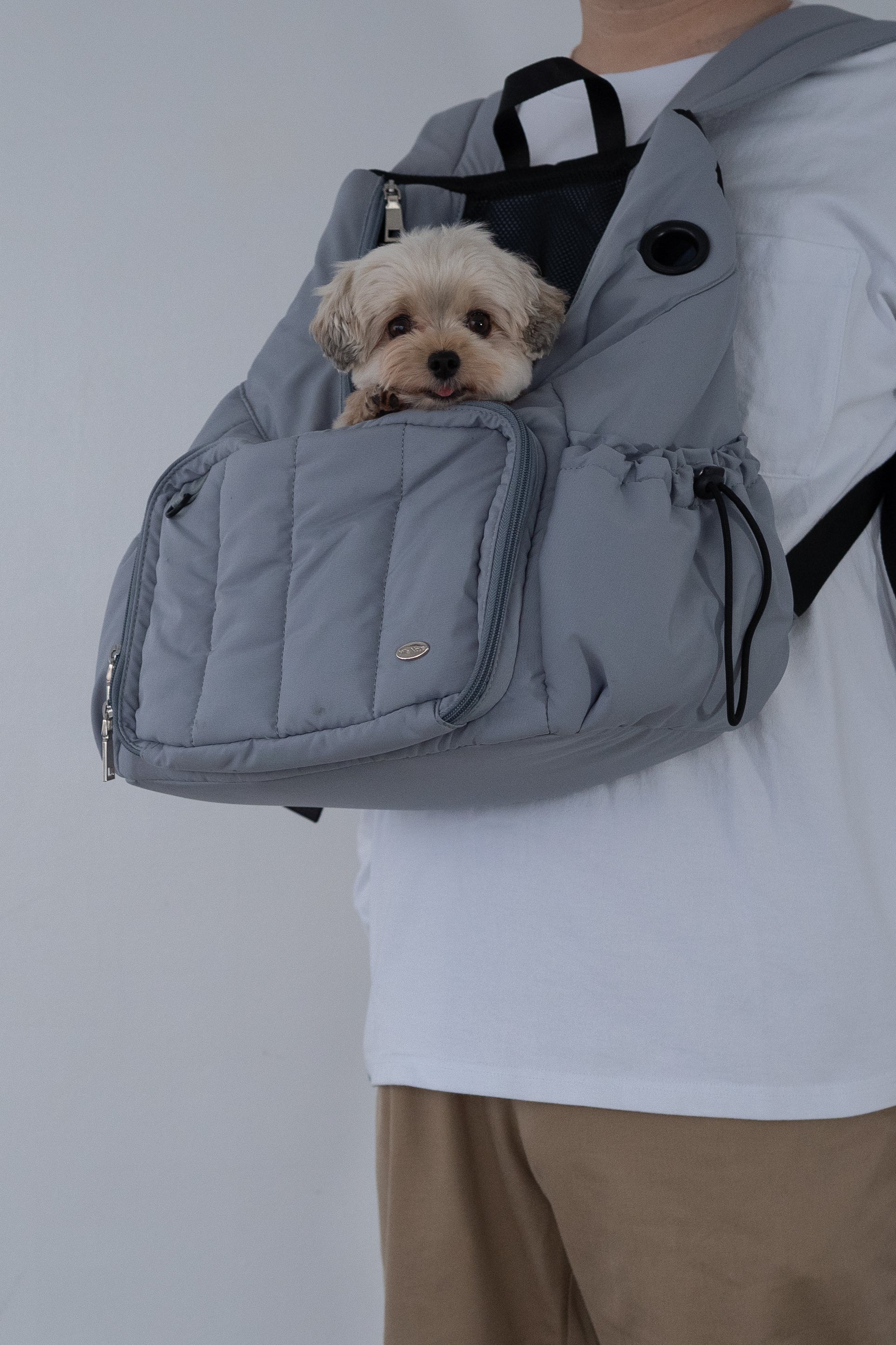 Backpack Carrier M - Blue Grey