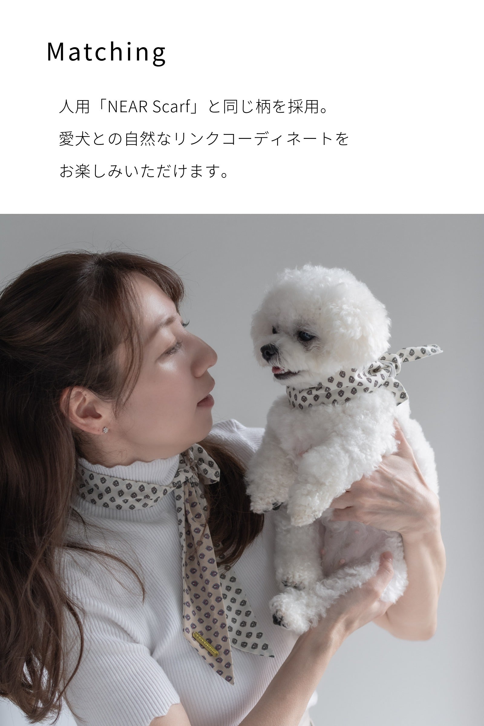 NEAR Dog Scarf