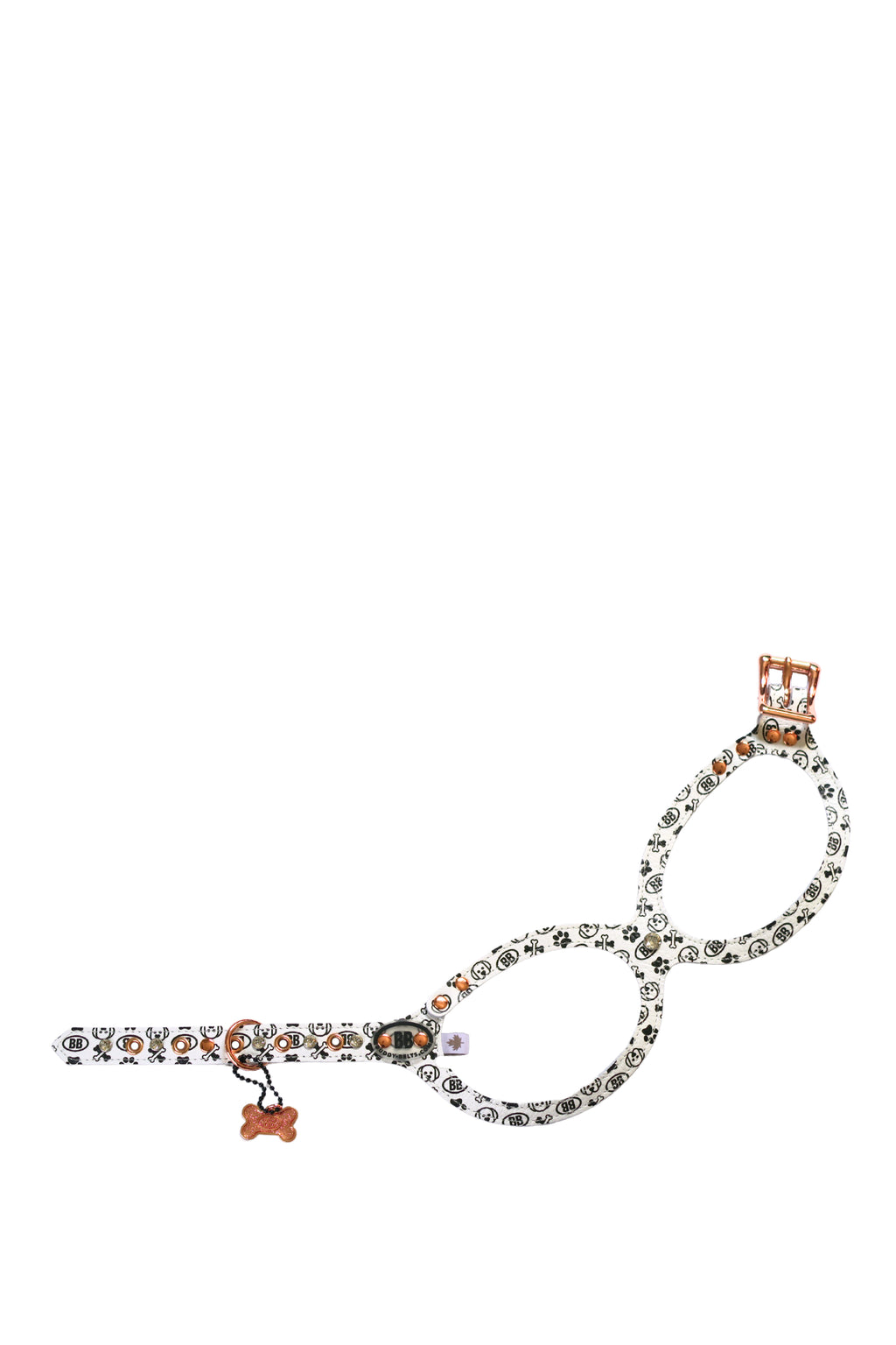 BuddyBelts Harness & Lead – Blanc
