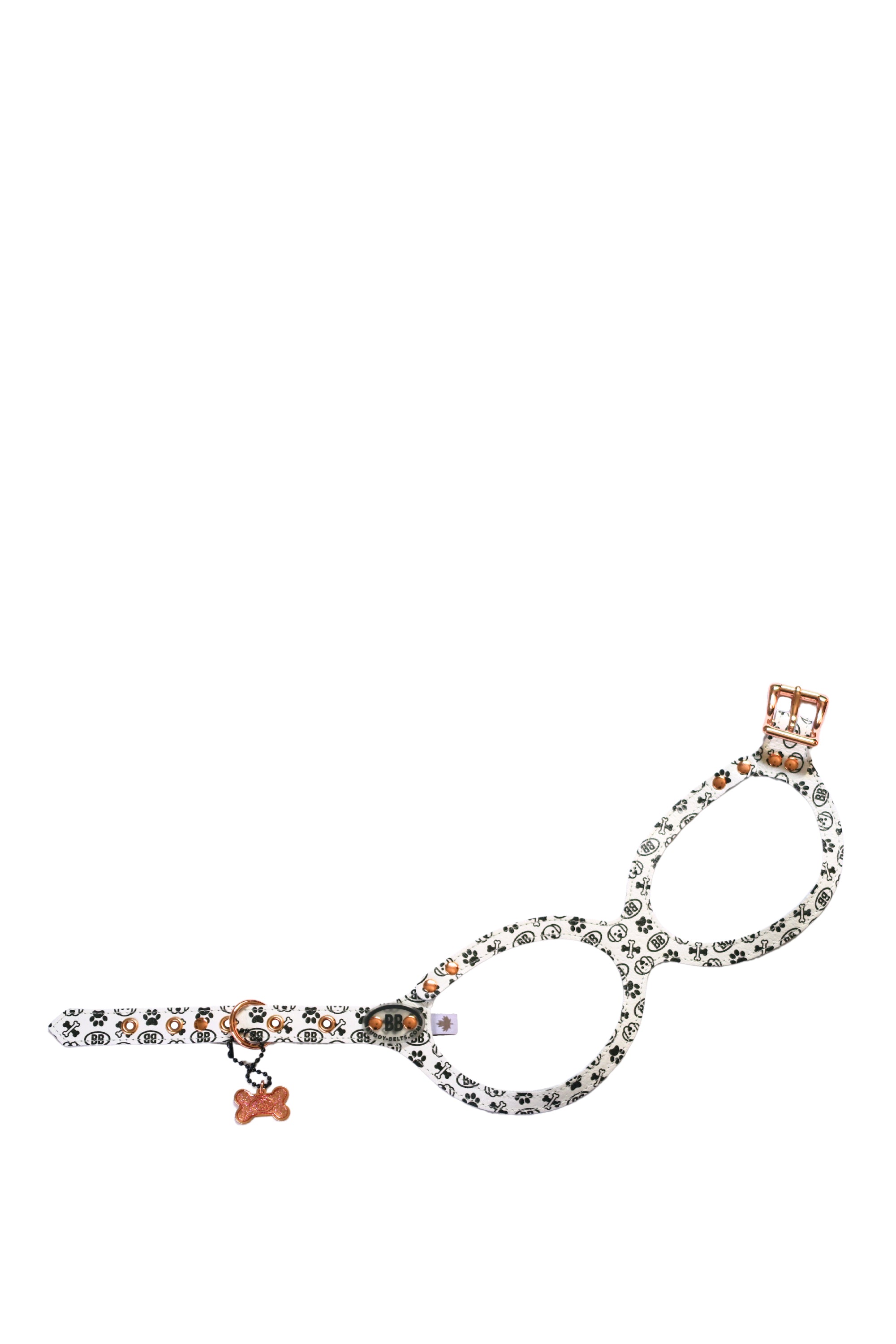 首輪・ハーネス・リード Buddy Belts BLANC BuddyBelts Harness & Lead – Blanc – PONODOG