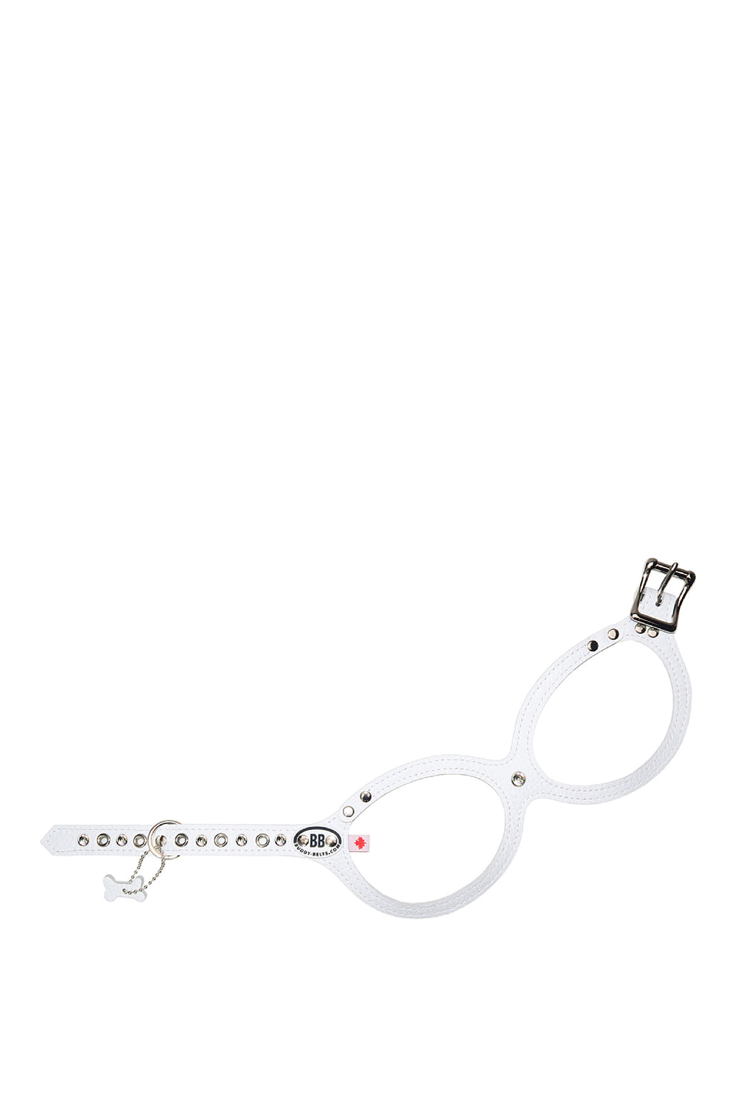BuddyBelts Harness & Lead – Whitecap