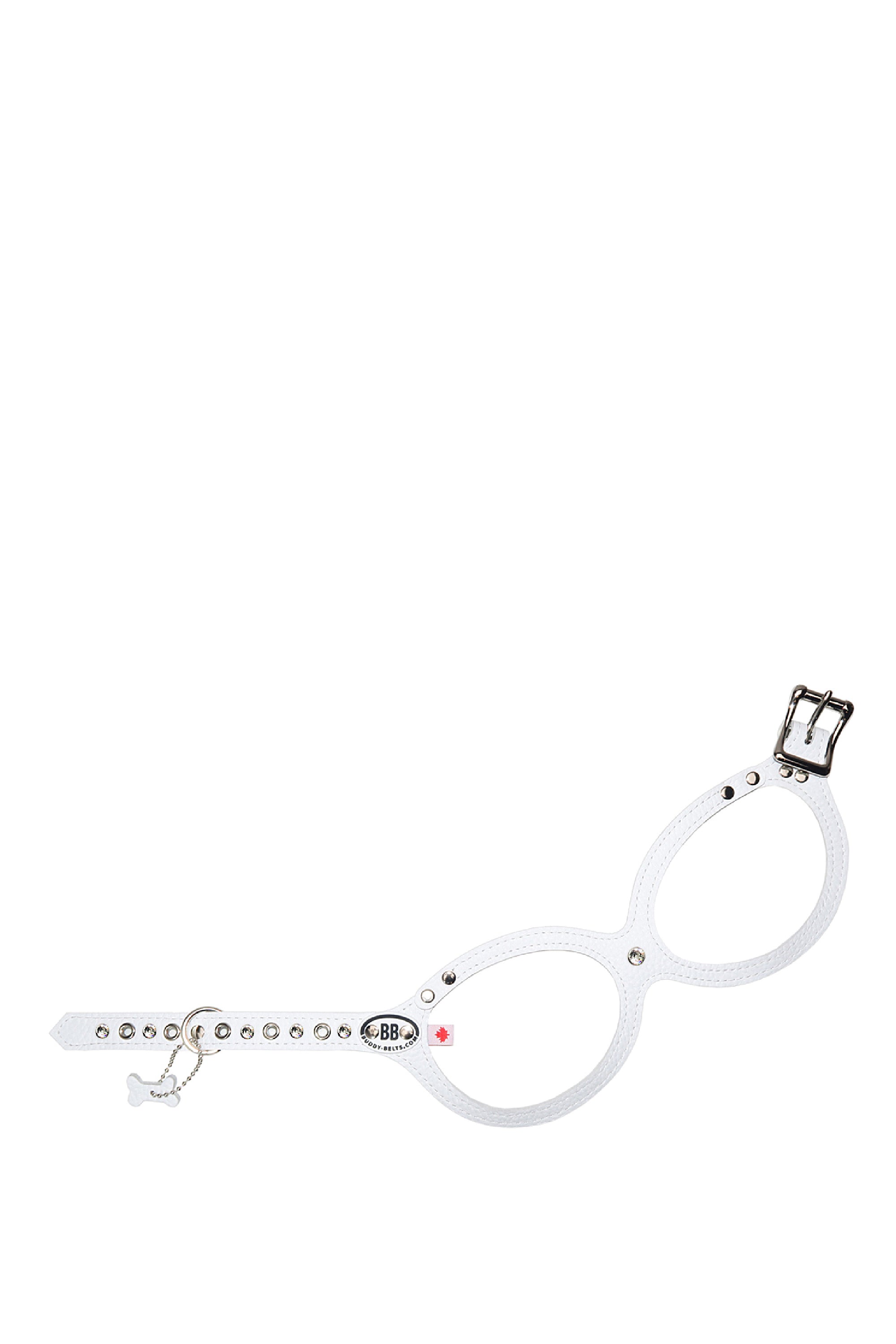 BuddyBelts Harness & Lead – Whitecap