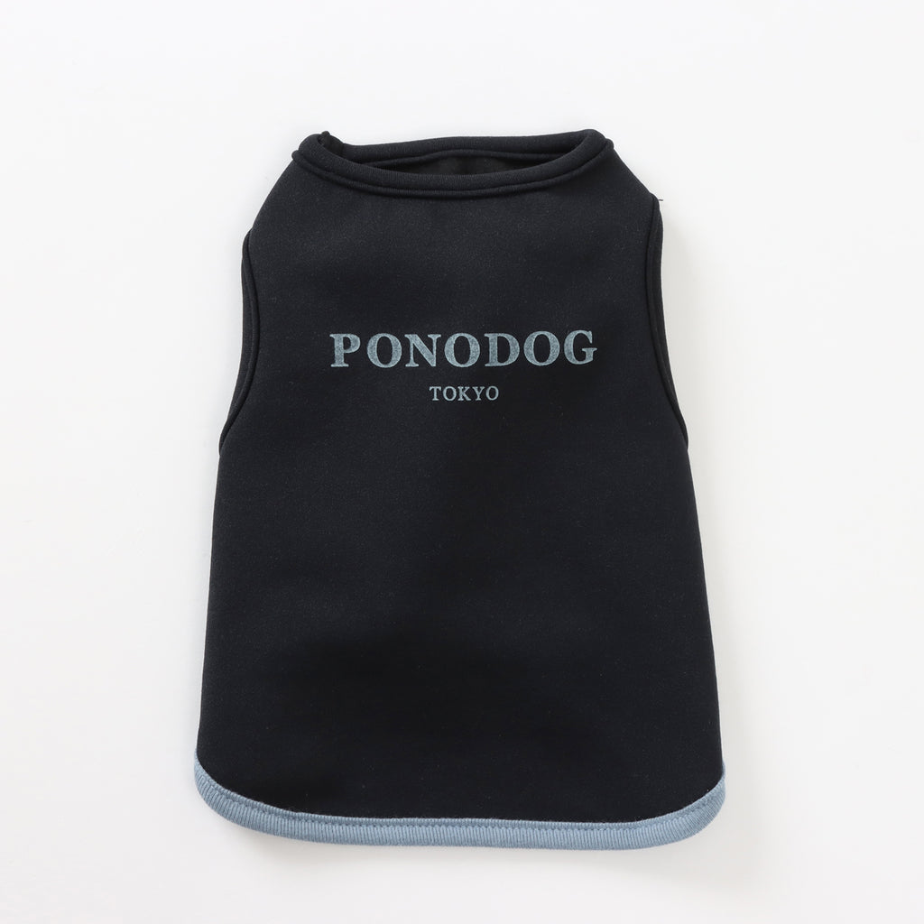 Warm Logo Sweat - Black × Blue Grey