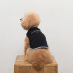 Warm Logo Sweat - Black × Blue Grey