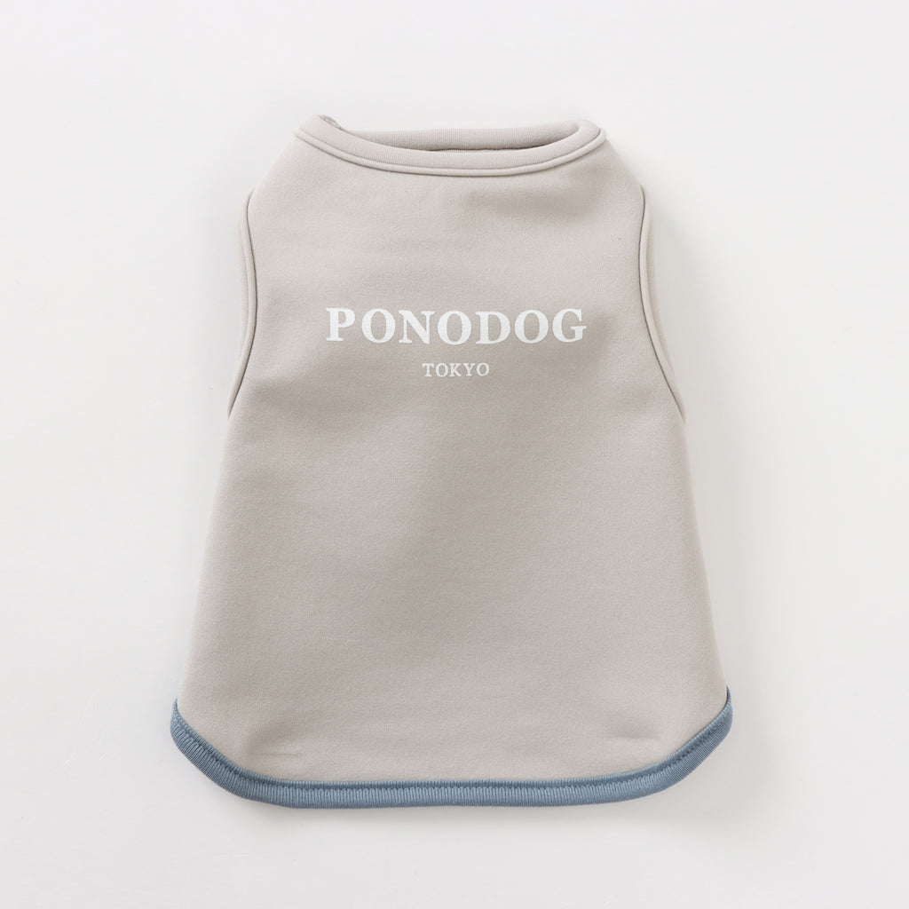 Warm Logo Sweat - Grey × Blue Grey