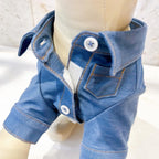 Denim Rose ワッペンデニムシャツ