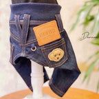 Denim Rose ワッペンデニムパンツ