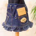 Denim Rose ワッペンデニムスカート