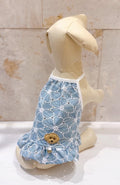 Denim Rose ワッペンフラワーキャミソール
