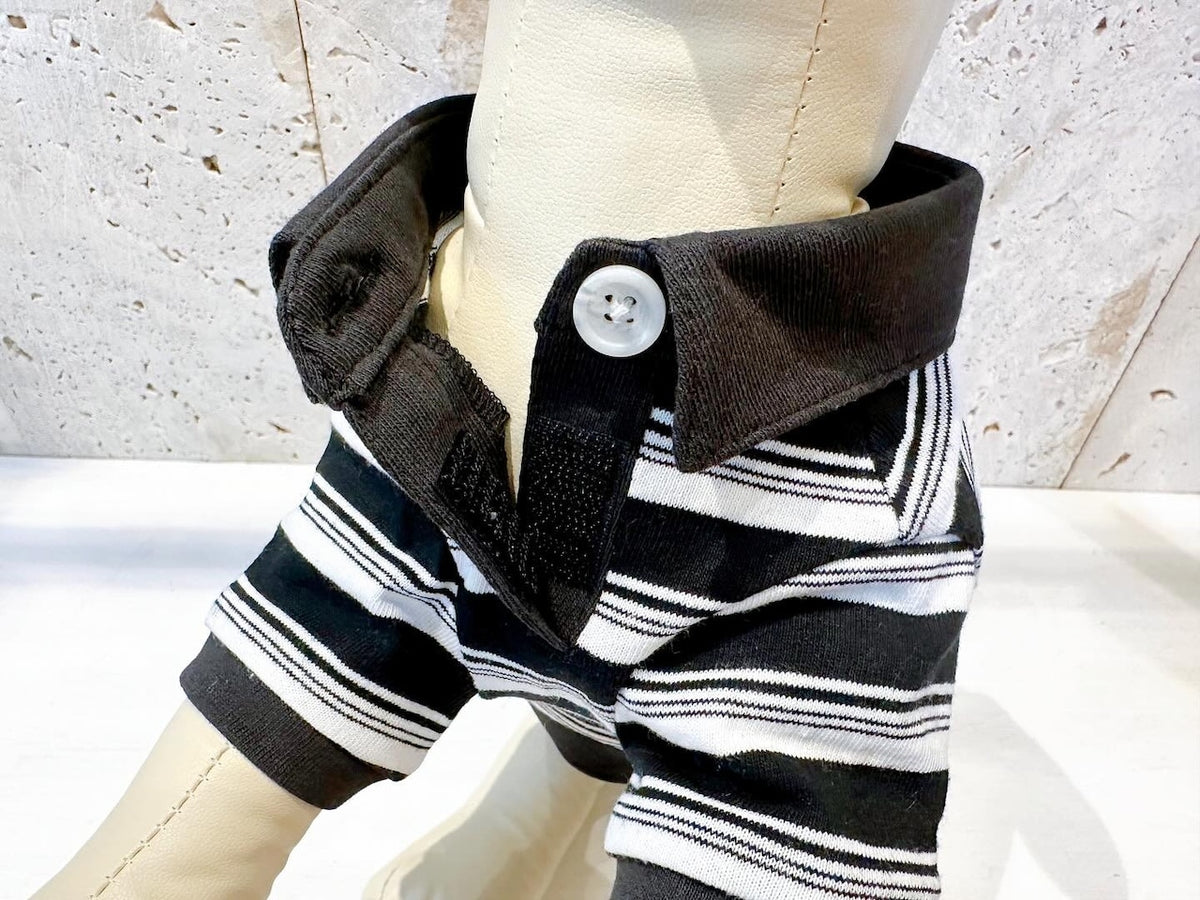 Denim Rose ワッペンポロシャツ