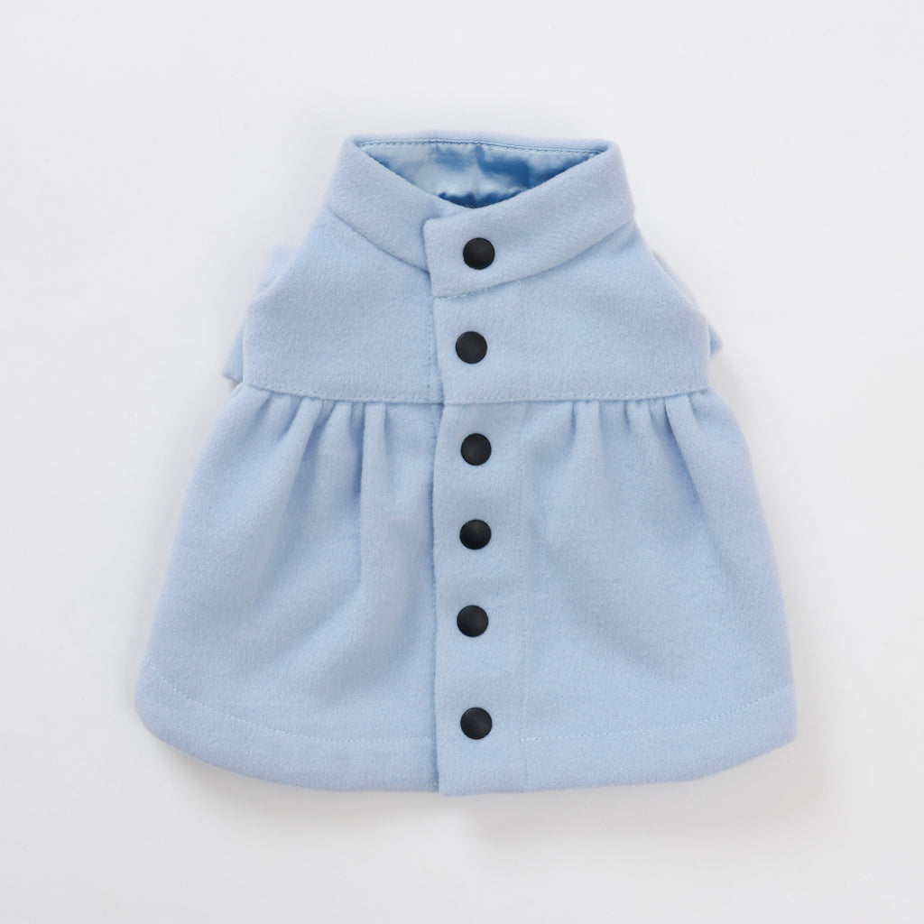 Flare Coat - Light Blue