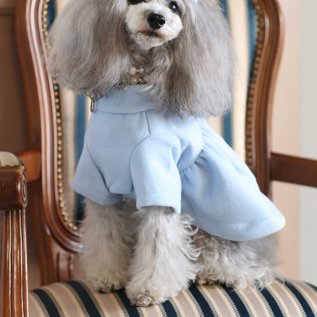 Flare Coat - Light Blue