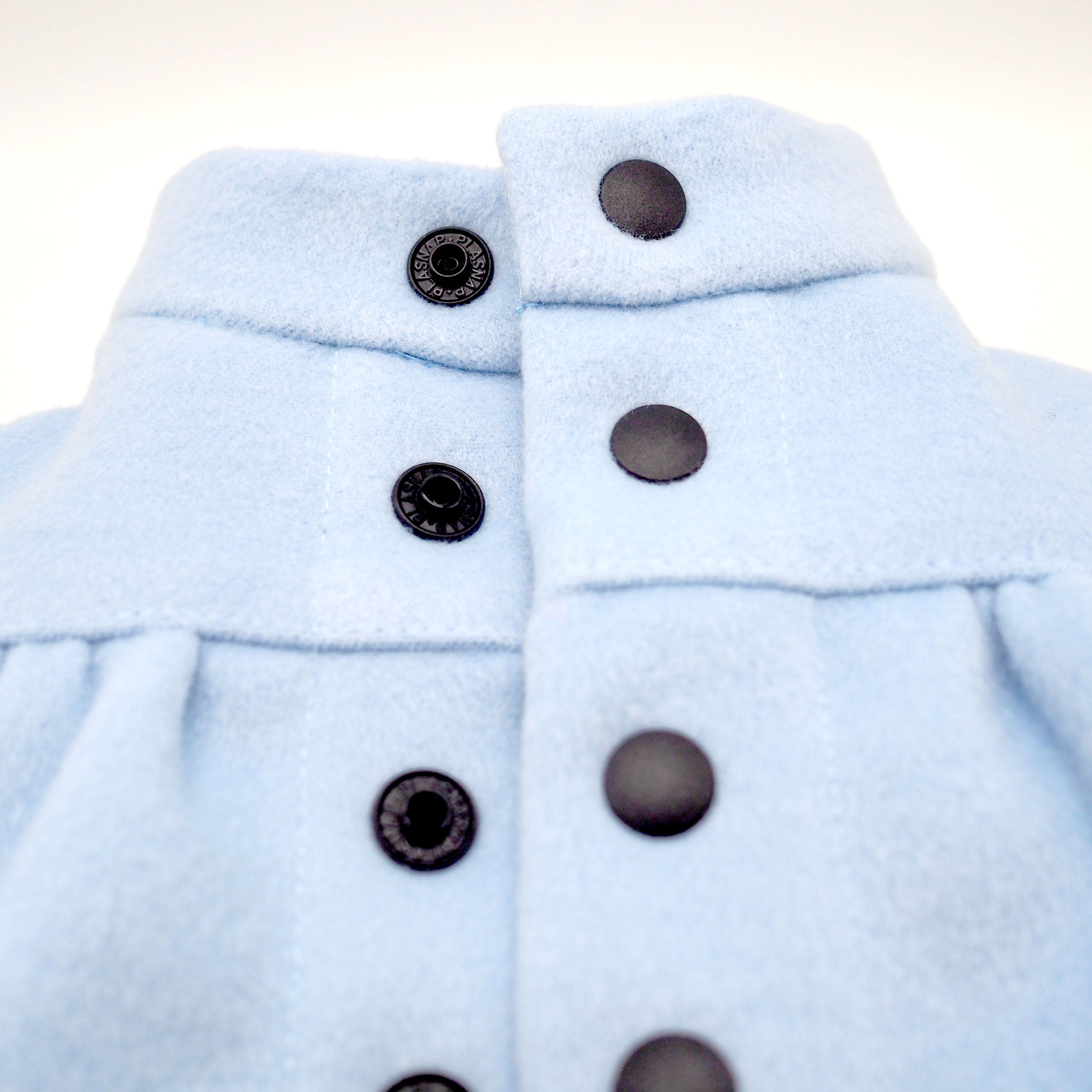 Flare Coat - Light Blue