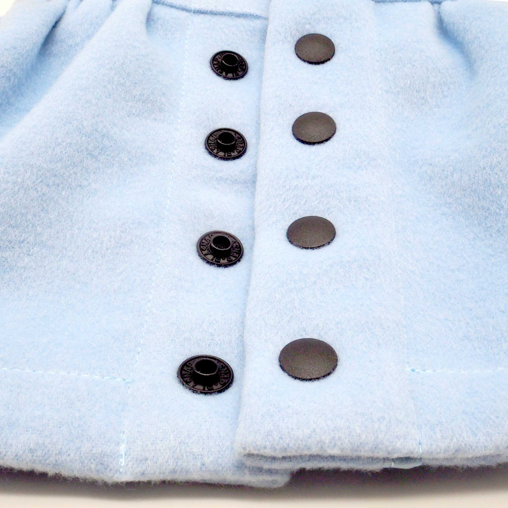 Flare Coat - Light Blue
