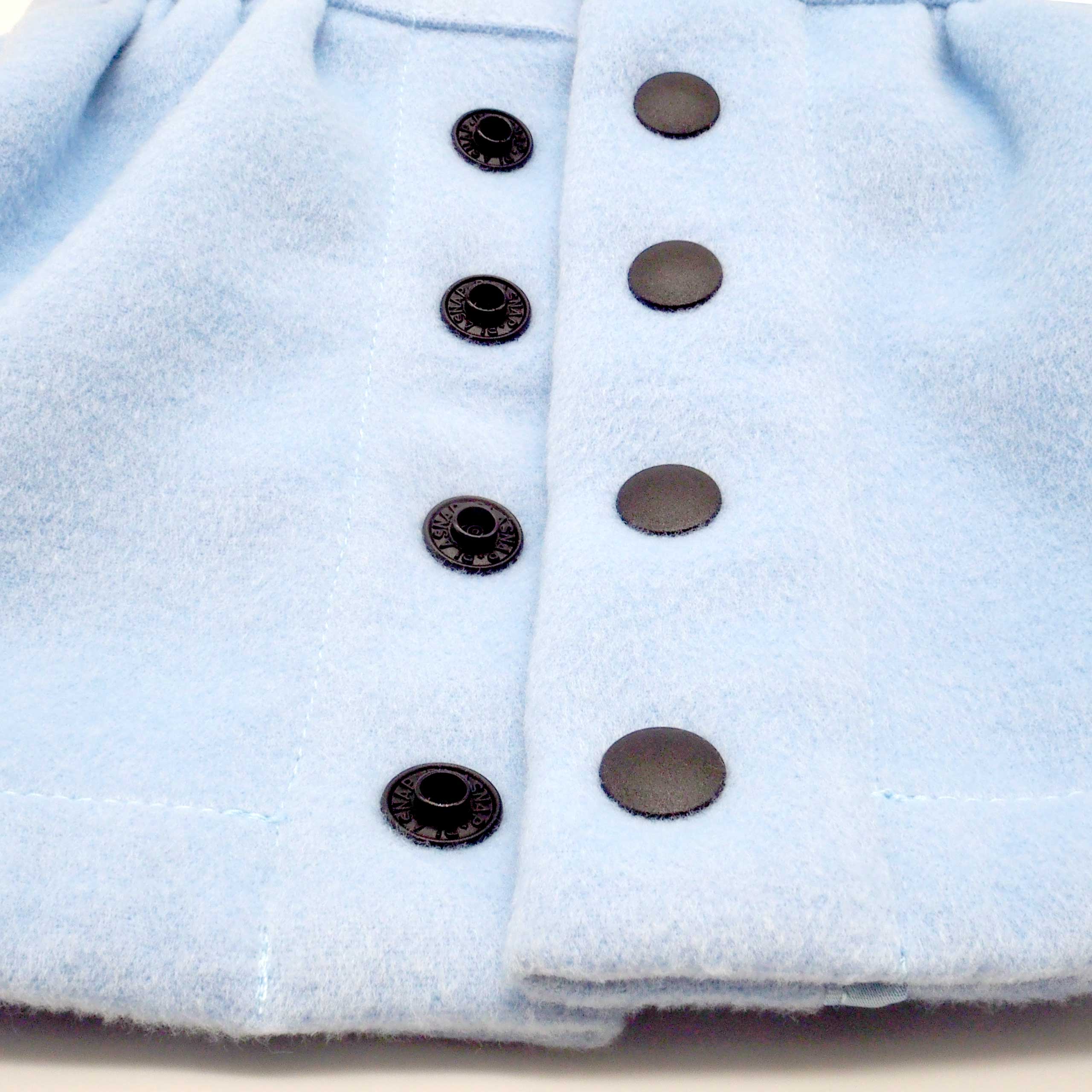 Flare Coat - Light Blue