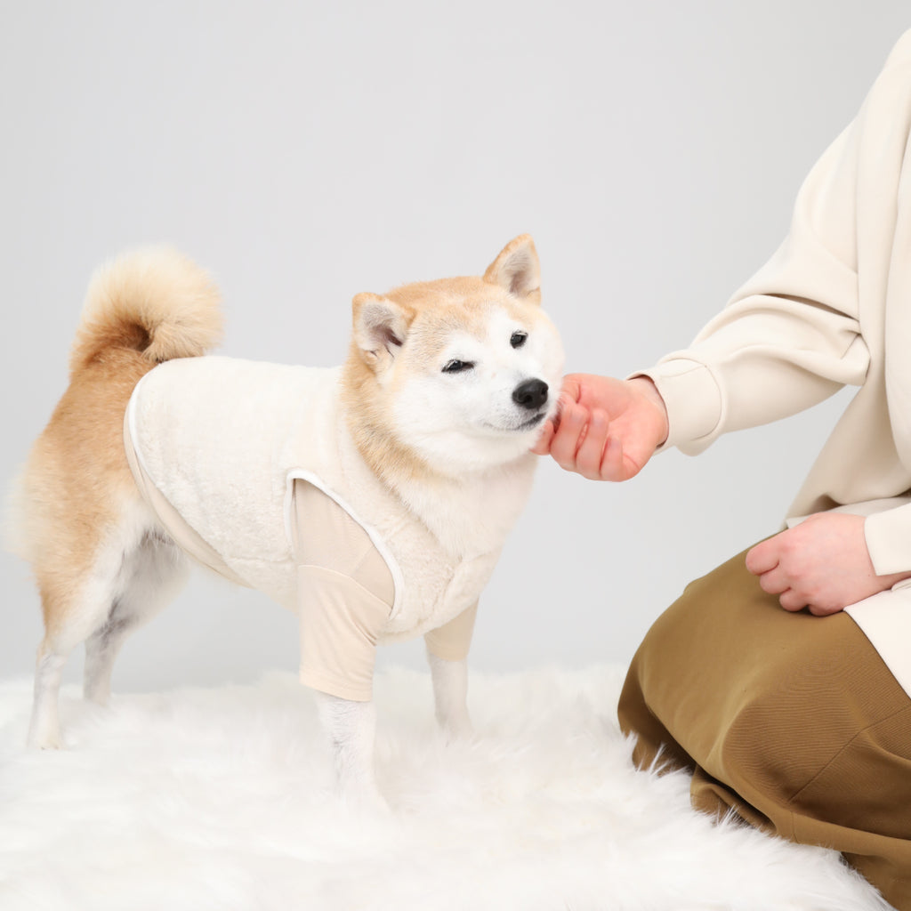 Puff Vest - White