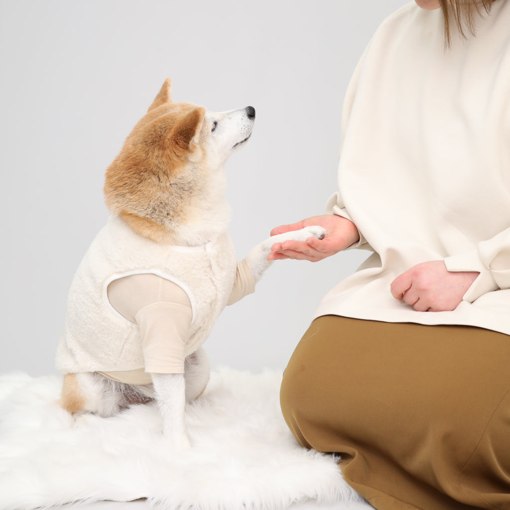 Puff Vest - White