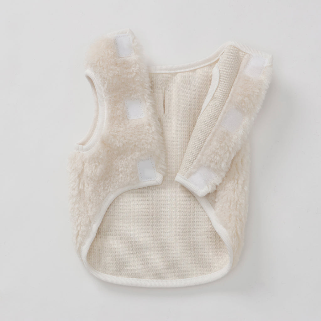 Puff Vest - White