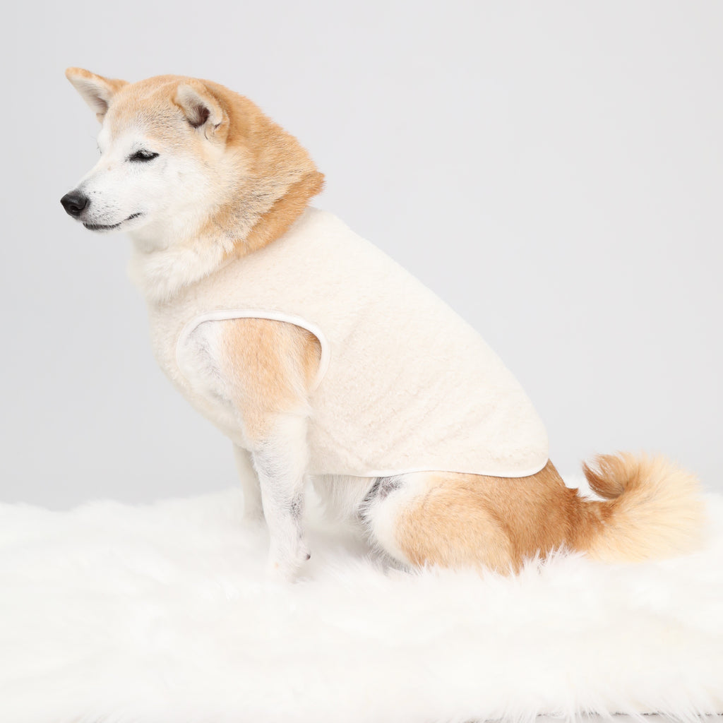 Puff Vest - White