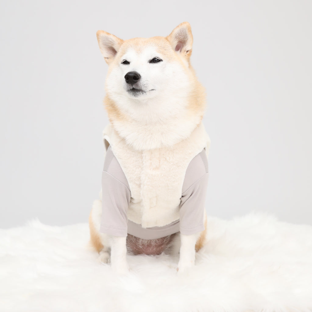 Puff Vest - White