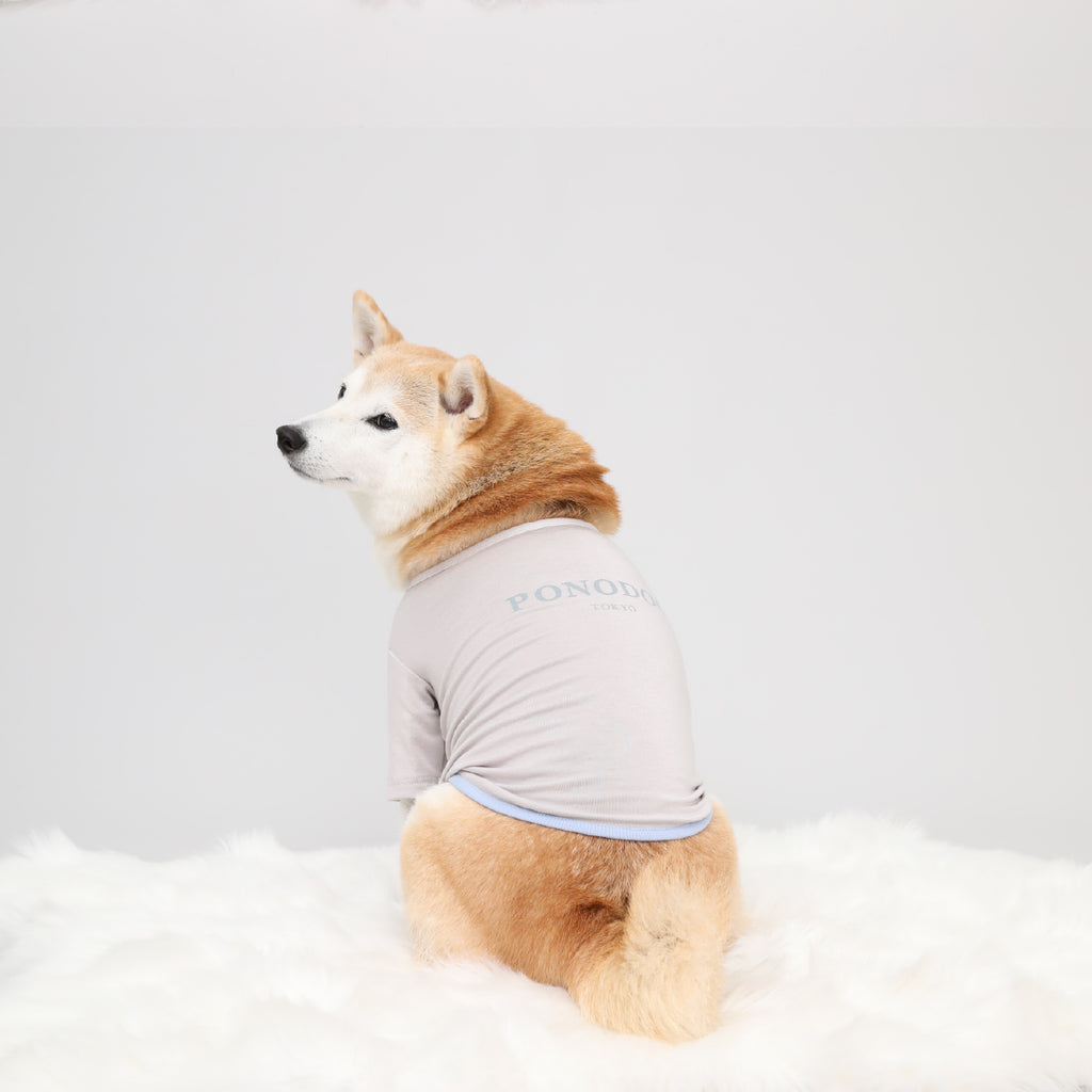 Warm Logo Tee - Light Grey