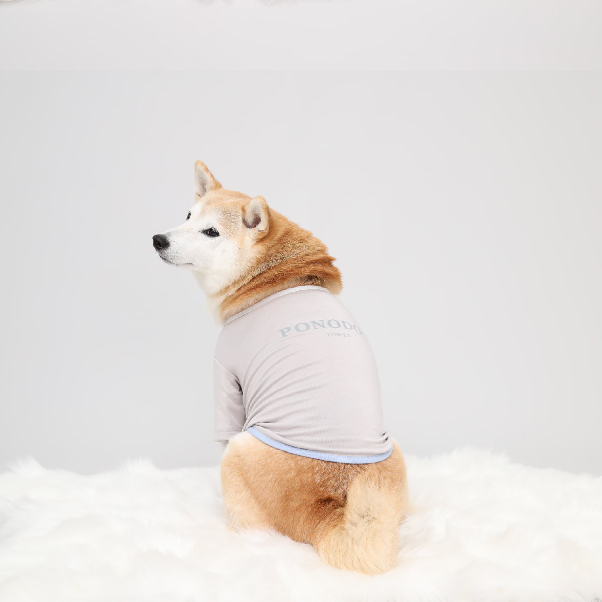 Warm Logo Tee - Light Grey